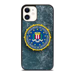 FBI FEDERAL BUREAU OF INVESTIGATION BADGE  iPhone 12 Case Cover