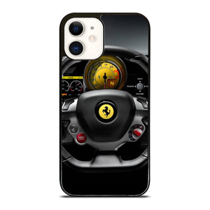 FERRARI BELLISSIMA STEERING WHEEL iPhone 12 Case Cover FERRARI BELLISSIMA STEERING WHEEL iPhone 12 Case Cover