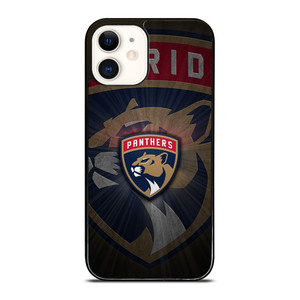FLORIDA PANTHERS METAL LOGO  iPhone 12 Case Cover