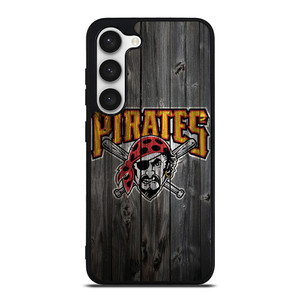 PITTSBURGH PIRATES WOOD LOGO Samsung Galaxy S23 Case Cover PITTSBURGH PIRATES WOOD LOGO Samsung Galaxy S23 Case Cover