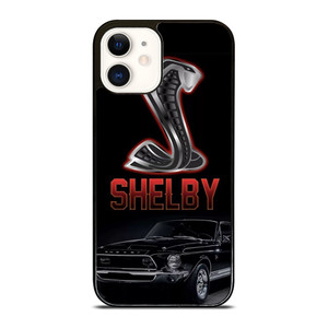 FORD MUSTANG SHELBY VINTAGE EMBLEM iPhone 12 Case Cover FORD MUSTANG SHELBY VINTAGE EMBLEM iPhone 12 Case Cover