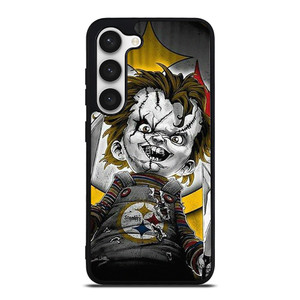 PITTSBURGH STEELERS CHUCKY DOLL  Samsung Galaxy S23 Case Cover PITTSBURGH STEELERS CHUCKY DOLL  Samsung Galaxy S23 Case Cover