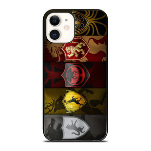 GAME OF THRONES HOUSE SIGILS iPhone 12 Case Cover GAME OF THRONES HOUSE SIGILS iPhone 12 Case Cover