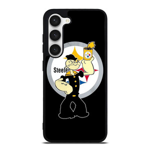 PITTSBURGH STEELERS FOOTBALL POPEYE CARTOON Samsung Galaxy S23 Case Cover PITTSBURGH STEELERS FOOTBALL POPEYE CARTOON Samsung Galaxy S23 Case Cover