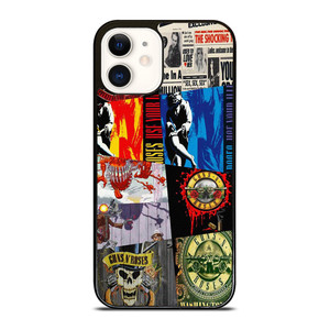 GUNS N ROSES ROCK BAND DISCOVERY iPhone 12 Case Cover GUNS N ROSES ROCK BAND DISCOVERY iPhone 12 Case Cover