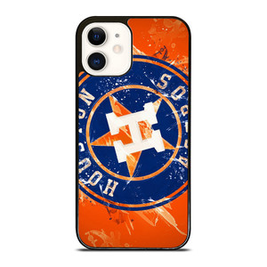HOUSTON ASTROS BASEBALL BRUSHED SYMBOL  iPhone 12 Case Cover