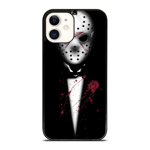 JASON VOORHEES VITO CORLEONE iPhone 12 Case Cover JASON VOORHEES VITO CORLEONE iPhone 12 Case Cover