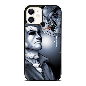 JASON VOORHEES VS MICHAEL MYER HALLOWEEN 2  iPhone 12 Case Cover