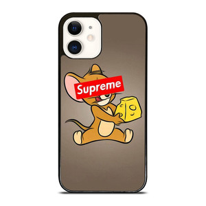 JERRY MOUSE CARTOON SUPREME iPhone 12 Case Cover JERRY MOUSE CARTOON SUPREME iPhone 12 Case Cover