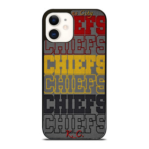 KANSAS CITY CHIEFS METAL SYMBOL iPhone 12 Case Cover KANSAS CITY CHIEFS METAL SYMBOL iPhone 12 Case Cover