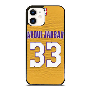 KAREEM ABDUL JABBAR LA LAKERS NBA  iPhone 12 Case Cover