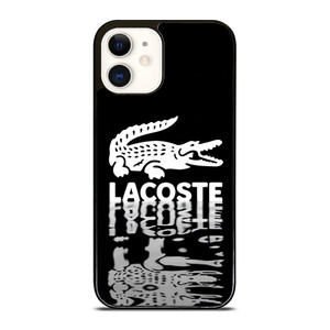 LACOSTE MELTED LOGO iPhone 12 Case Cover LACOSTE MELTED LOGO iPhone 12 Case Cover