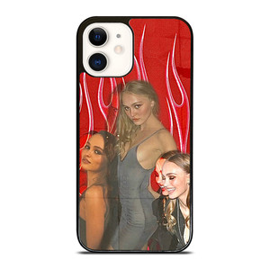 LILY ROSE DEPP COLLAGE iPhone 12 Case Cover LILY ROSE DEPP COLLAGE iPhone 12 Case Cover