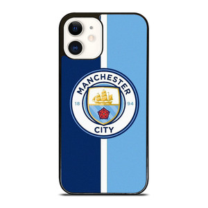MANCHESTER CITY BLUE iPhone 12 Case Cover MANCHESTER CITY BLUE iPhone 12 Case Cover