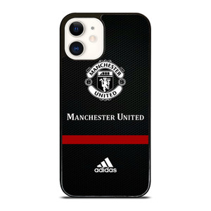 MANCHESTER UNITED ADIDAS CARBON  iPhone 12 Case Cover
