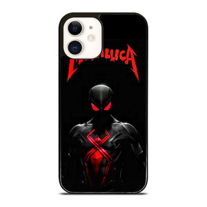 METALLICA SPIDERMAN LOGO iPhone 12 Case Cover METALLICA SPIDERMAN LOGO iPhone 12 Case Cover