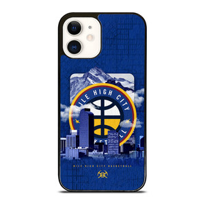 MILE HIGH CITY BASKETBALL LOGO  iPhone 12 Case Cover MILE HIGH CITY BASKETBALL LOGO  iPhone 12 Case Cover