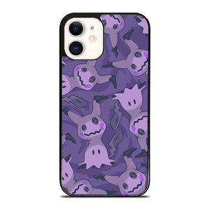 MIMIKYU POKEMON PURPLE iPhone 12 Case Cover MIMIKYU POKEMON PURPLE iPhone 12 Case Cover