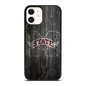 MISSISSIPPI STATE BASKETBALL WOOD LOGO  iPhone 12 Case Cover MISSISSIPPI STATE BASKETBALL WOOD LOGO  iPhone 12 Case Cover