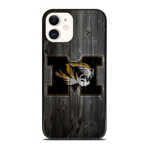 MISSOURI TIGERS FOOTBALL WOOD LOGO  iPhone 12 Case Cover MISSOURI TIGERS FOOTBALL WOOD LOGO  iPhone 12 Case Cover
