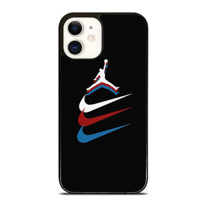 NIKE AIR JORDAN TRIPLE LOGO iPhone 12 Case Cover NIKE AIR JORDAN TRIPLE LOGO iPhone 12 Case Cover