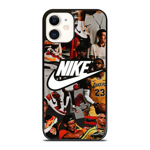 NIKE ATHLETE COLLAGE  iPhone 12 Case Cover NIKE ATHLETE COLLAGE  iPhone 12 Case Cover