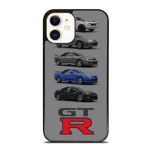 NISSAN GTR CARS EVOLUTION  iPhone 12 Case Cover NISSAN GTR CARS EVOLUTION  iPhone 12 Case Cover