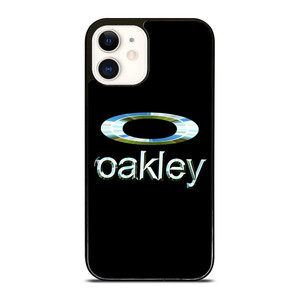 OAKLEY METAL BLACK EMBLEM iPhone 12 Case Cover OAKLEY METAL BLACK EMBLEM iPhone 12 Case Cover