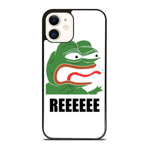 PEPE THE FROG REEEE CARTOON iPhone 12 Case Cover PEPE THE FROG REEEE CARTOON iPhone 12 Case Cover