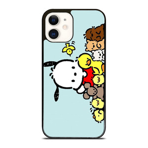 POCHACCO HELLO KITTY CARTOON iPhone 12 Case Cover POCHACCO HELLO KITTY CARTOON iPhone 12 Case Cover