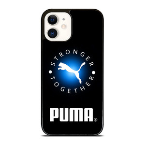 PUMA STRONGER TOGETHER LOGO iPhone 12 Case Cover PUMA STRONGER TOGETHER LOGO iPhone 12 Case Cover