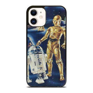 R2D2 AND C3PO ROBOT STAR WARS iPhone 12 Case Cover R2D2 AND C3PO ROBOT STAR WARS iPhone 12 Case Cover