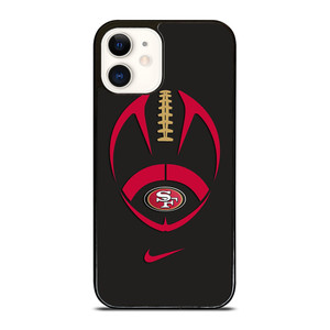 SAN FRANCISCO 49ERS FOOTBALL NIKE SYMBOL iPhone 12 Case Cover SAN FRANCISCO 49ERS FOOTBALL NIKE SYMBOL iPhone 12 Case Cover
