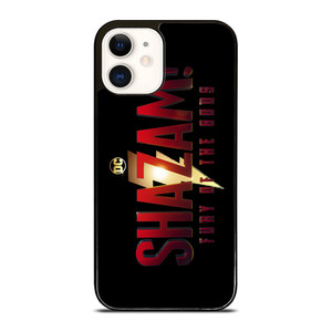 SHAZAM FURY OF THE GODS LOGO iPhone 12 Case Cover SHAZAM FURY OF THE GODS LOGO iPhone 12 Case Cover