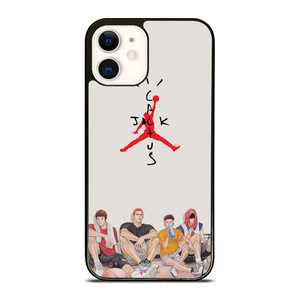 SLAM DUNK AIR JORDAN CACTUS JACK  iPhone 12 Case Cover