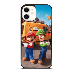SUPER MARIO BROS X LUIGI MOVIE iPhone 12 Case Cover SUPER MARIO BROS X LUIGI MOVIE iPhone 12 Case Cover