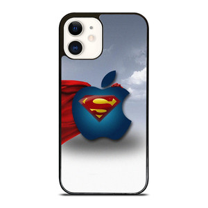 SUPERMAN APPLE LOGO  iPhone 12 Case Cover SUPERMAN APPLE LOGO  iPhone 12 Case Cover