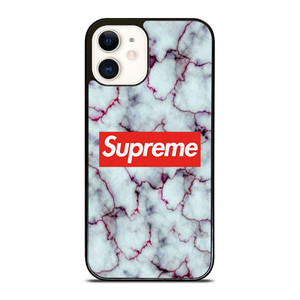 SUPREME MARBLE TEXTURE iPhone 12 Case Cover SUPREME MARBLE TEXTURE iPhone 12 Case Cover