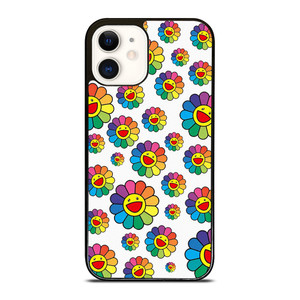TAKASHI MURAKAMI FLOWER PATTERN iPhone 12 Case Cover TAKASHI MURAKAMI FLOWER PATTERN iPhone 12 Case Cover