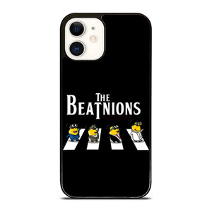 THE BEATLES MINIONS ABBEY ROAD iPhone 12 Case Cover THE BEATLES MINIONS ABBEY ROAD iPhone 12 Case Cover
