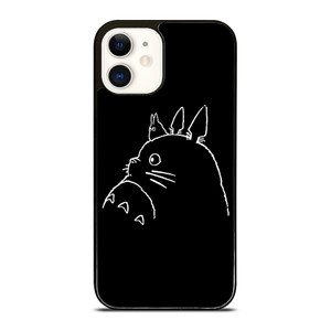 TOTORO ANIME BLACK  iPhone 12 Case Cover