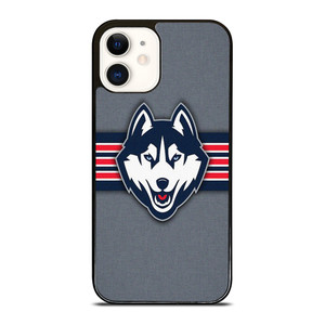 UCONN HUSKIES LOGO ICON  iPhone 12 Case Cover UCONN HUSKIES LOGO ICON  iPhone 12 Case Cover