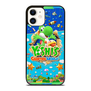 YOSHI CRAFTED WORLD GAMES POSTER  iPhone 12 Case Cover YOSHI CRAFTED WORLD GAMES POSTER  iPhone 12 Case Cover