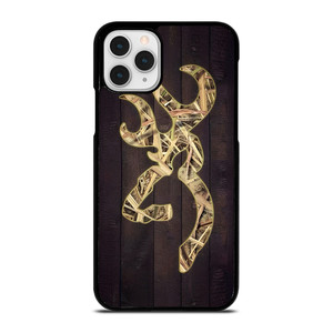 BROWNING WOOD LOGO CAMO LEAF  iPhone 11 Pro Case Cover