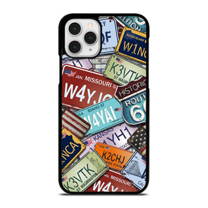 CLASSIC AMERICAN CAR PLATE iPhone 11 Pro Case Cover CLASSIC AMERICAN CAR PLATE iPhone 11 Pro Case Cover