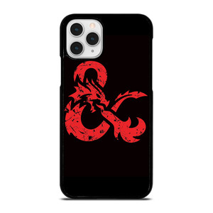 DUNGEONS AND DRAGONS LOGO BLACK  iPhone 11 Pro Case Cover