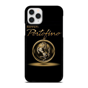 FERRARI PORTOFINO GOLD EMBLEM  iPhone 11 Pro Case Cover