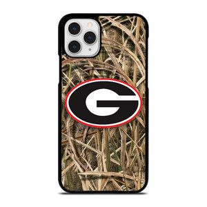 GEORGIA BULLDOGS CAMO LEAF LOGO  iPhone 11 Pro Case Cover