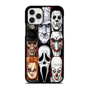 HORROR MOVIES CHARACTERS COLLAGE 2  iPhone 11 Pro Case Cover