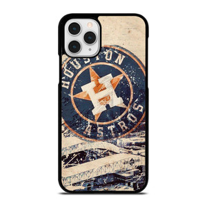 HOUSTON ASTROS BASEBALL VINTAGE BADGE  iPhone 11 Pro Case Cover